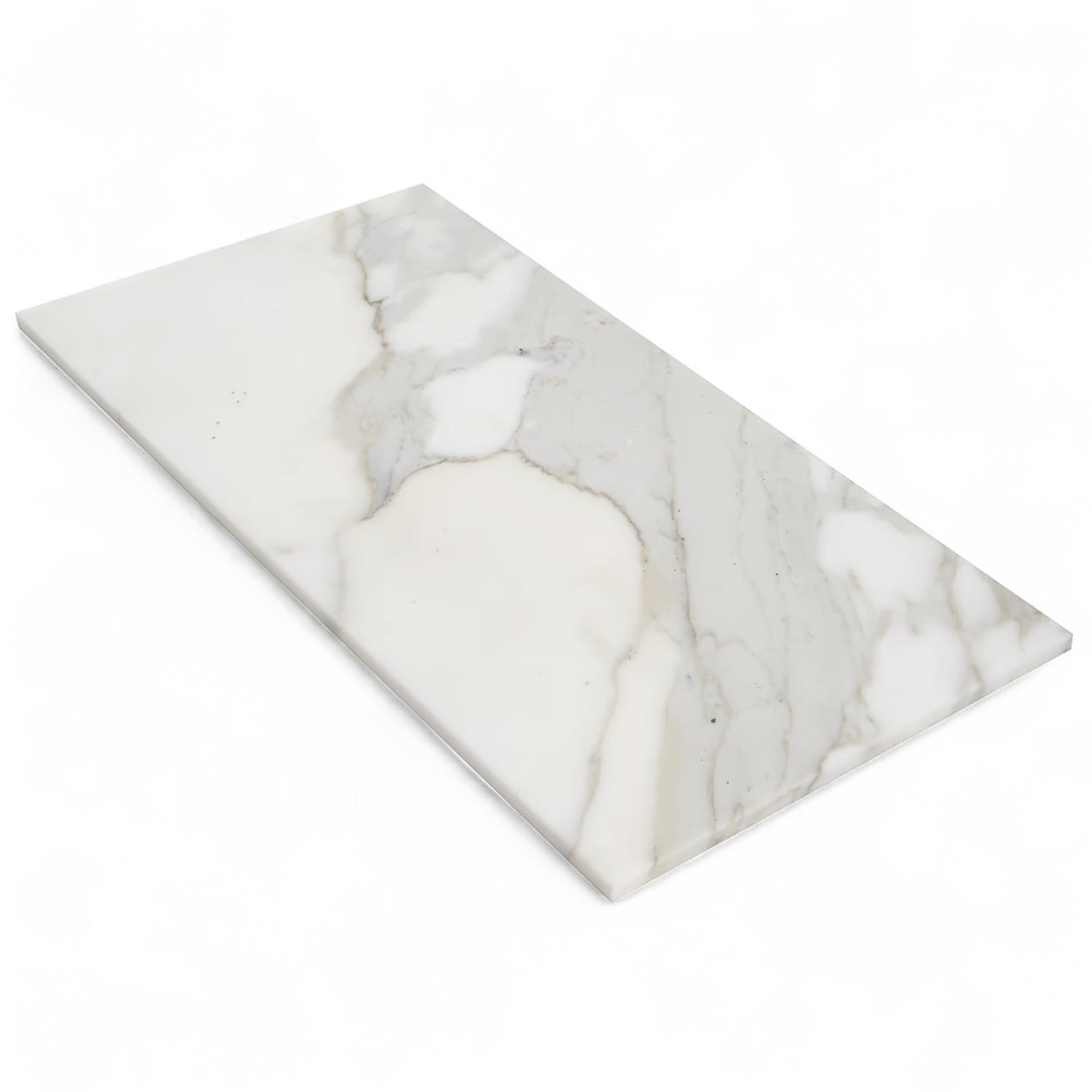 Calacatta Bergoni Honed Italian Marble Tile