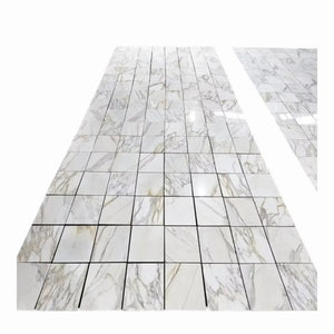 Calacatta Bergoni Polished Italian Marble Tile