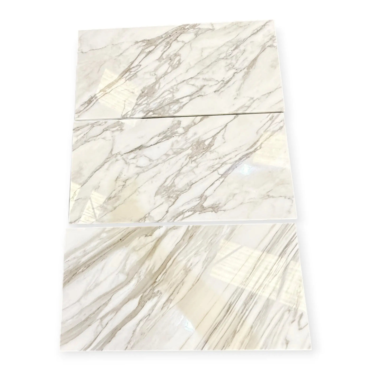 Calacatta Bergoni Polished Italian Marble Tile