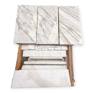 Calacatta Bergoni Polished Italian Marble Tile