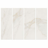 Calacatta Cremo Polished Italian Marble Tiles | Subway Metro | 150x300x10mm