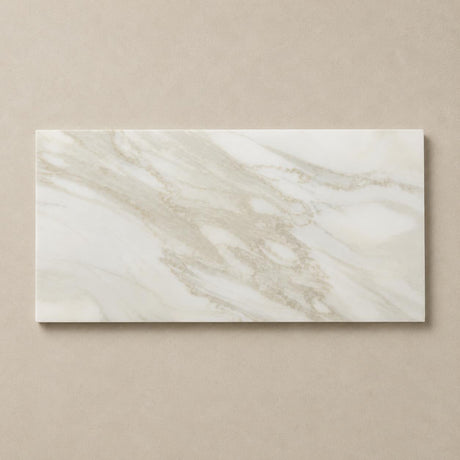 Calacatta Gold Honed Italian Marble Tiles | Subway Metro | 150x300x10mm