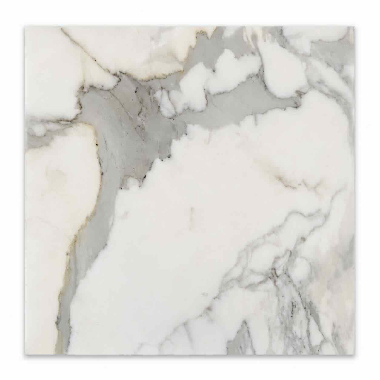 Calacatta Oro Polished Italian Marble Tiles 400x400mm