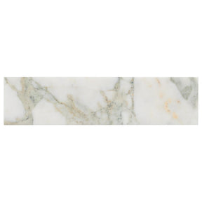 Calacatta Verde Honed Marble Tiles 70x305x10mm