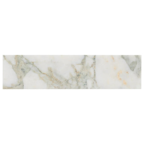 Calacatta Verde Honed Marble Tiles 70x305x10mm