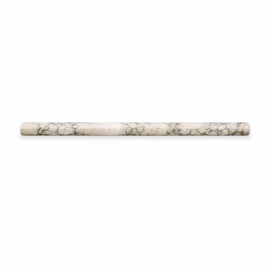 Calacatta Verde Honed Marble Pencil Liner Moulding | 305x20x18mm