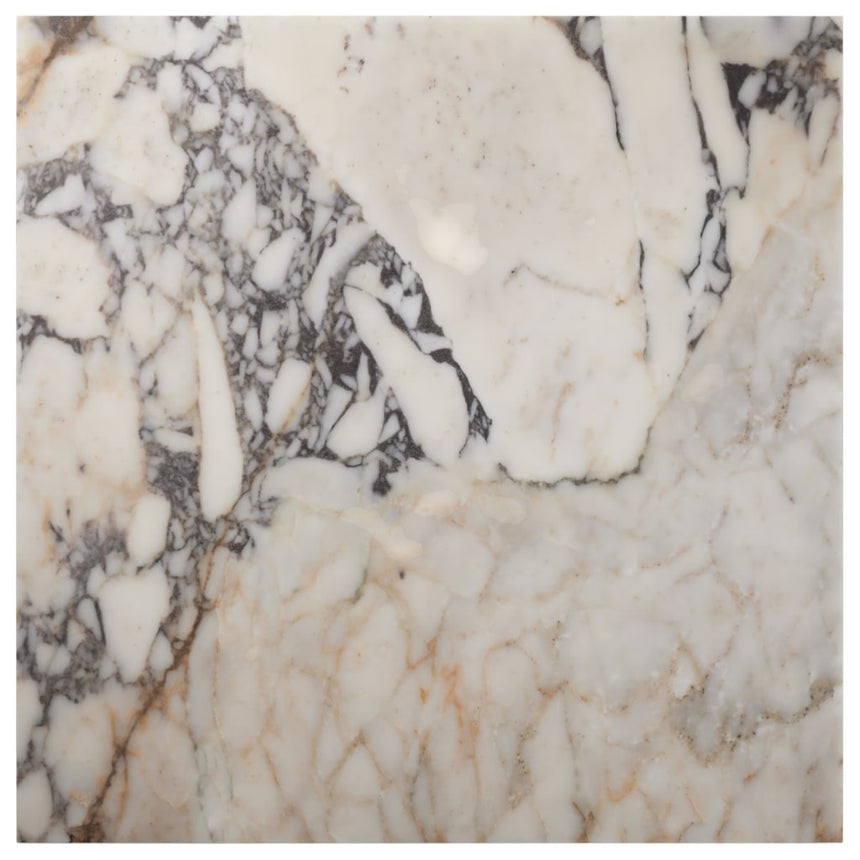 Calacatta Violetta Monet Honed Marble Tiles 610x610x20mm
