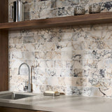 Calacatta Violetta Monet Honed Marble Tiles 70x305x10mm