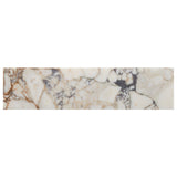 Calacatta Violetta Monet Honed Marble Tiles 70x305x10mm