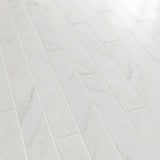 Calacatta Amber Honed Subway Marble Tile – 100 × 610 × 10 mm