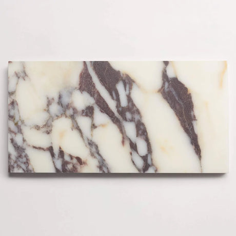 Calacatta Violetta Monet Honed Marble Tiles 305x610x10mm
