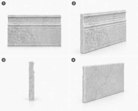 Carrara Marble Base