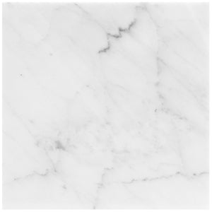 Carrara Polished Marble Tiles 610x610x10mm