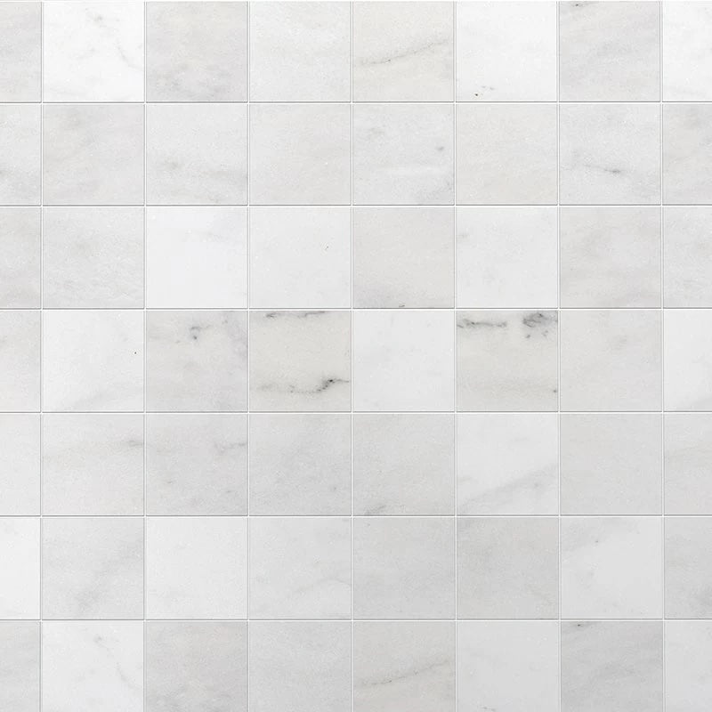 Carrara T Honed Marble Tiles