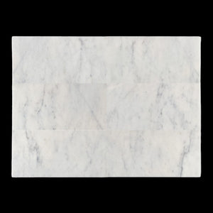 Bianco Carrara T Honed Marble Tile 