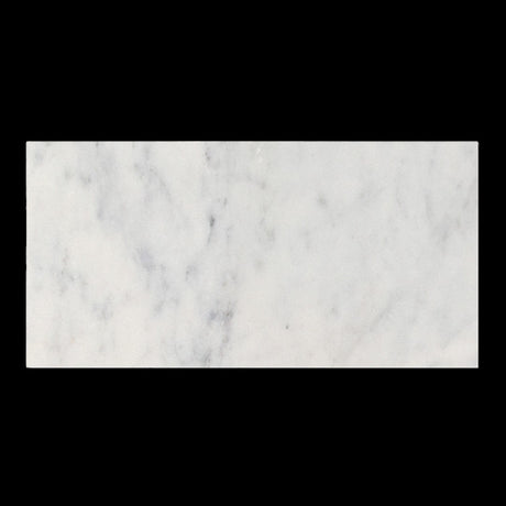 Bianco Carrara T Honed Marble Tile 