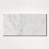 Bianco Carrara T Honed Marble Tile 