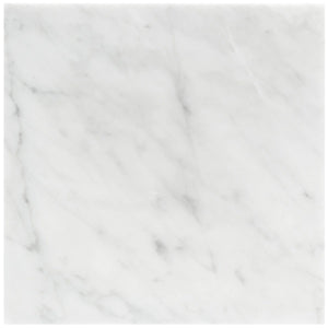 Carrara Polished Marble Tiles 610x610x10mm