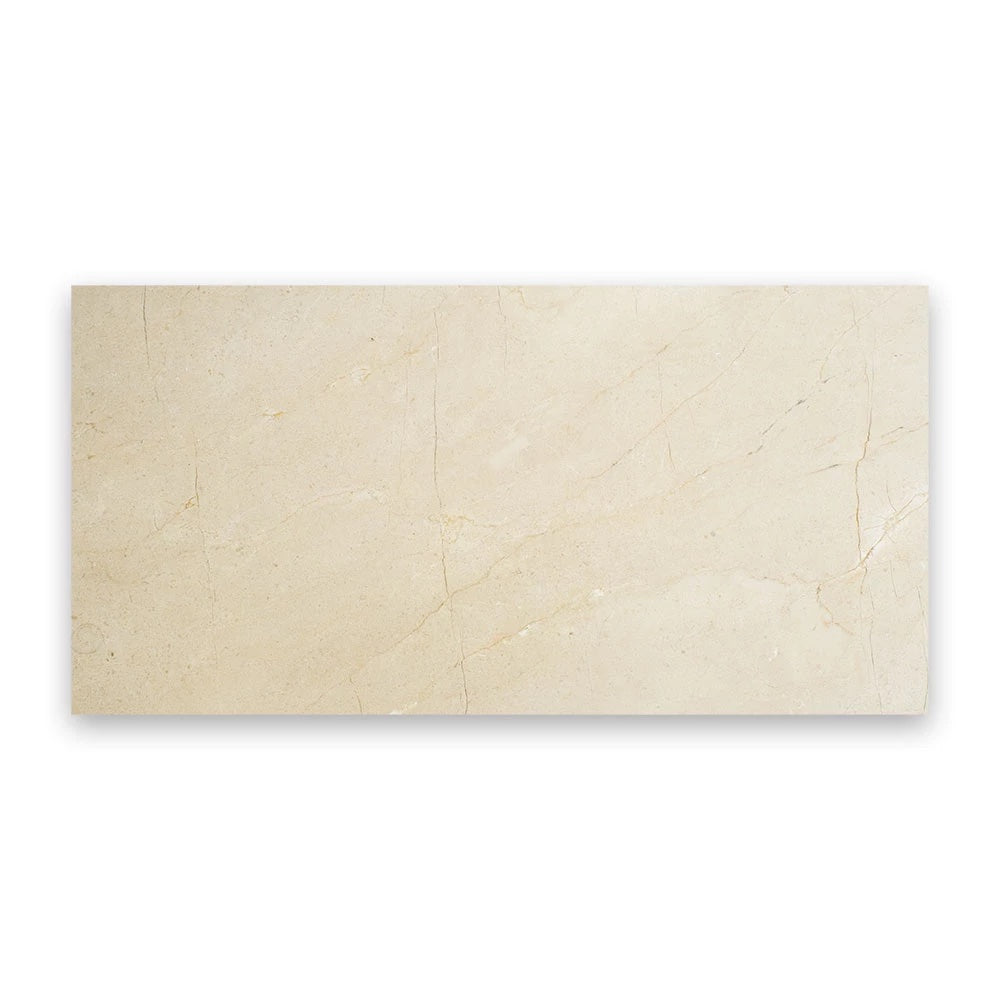 Crema Marfil Marble Tile | Polished Spanish Stone 600x1200mm