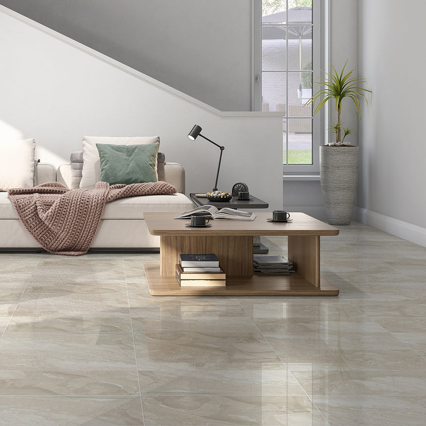 Diana Royal Polished Marble Tile 406x610x12mm