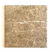 Emperador Light Tumbled Opus Pattern Set 12mm