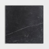 Fitz Black Marble wall tile 305×305×12 mm dark charcoal stone
