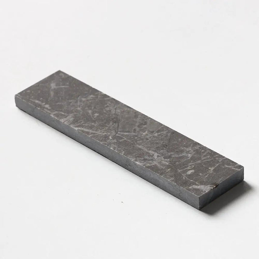 Fitz Black Honed Subway Marble Tile 