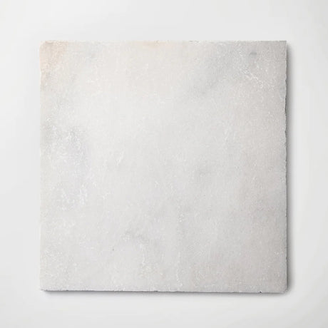 White Tumbled Fitz Marble Tile 406x406x12mm