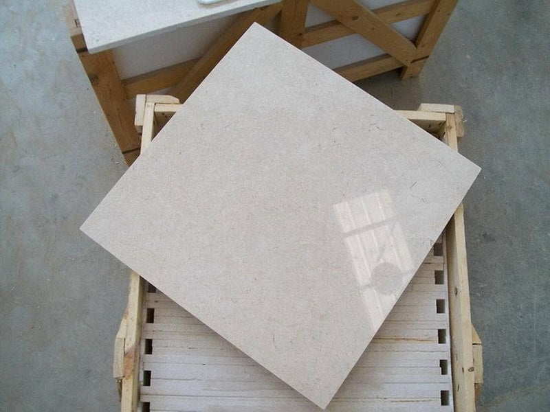 Marble Tiles - Crema Nova Polished Marble Tiles 610x610x15 - intmarble