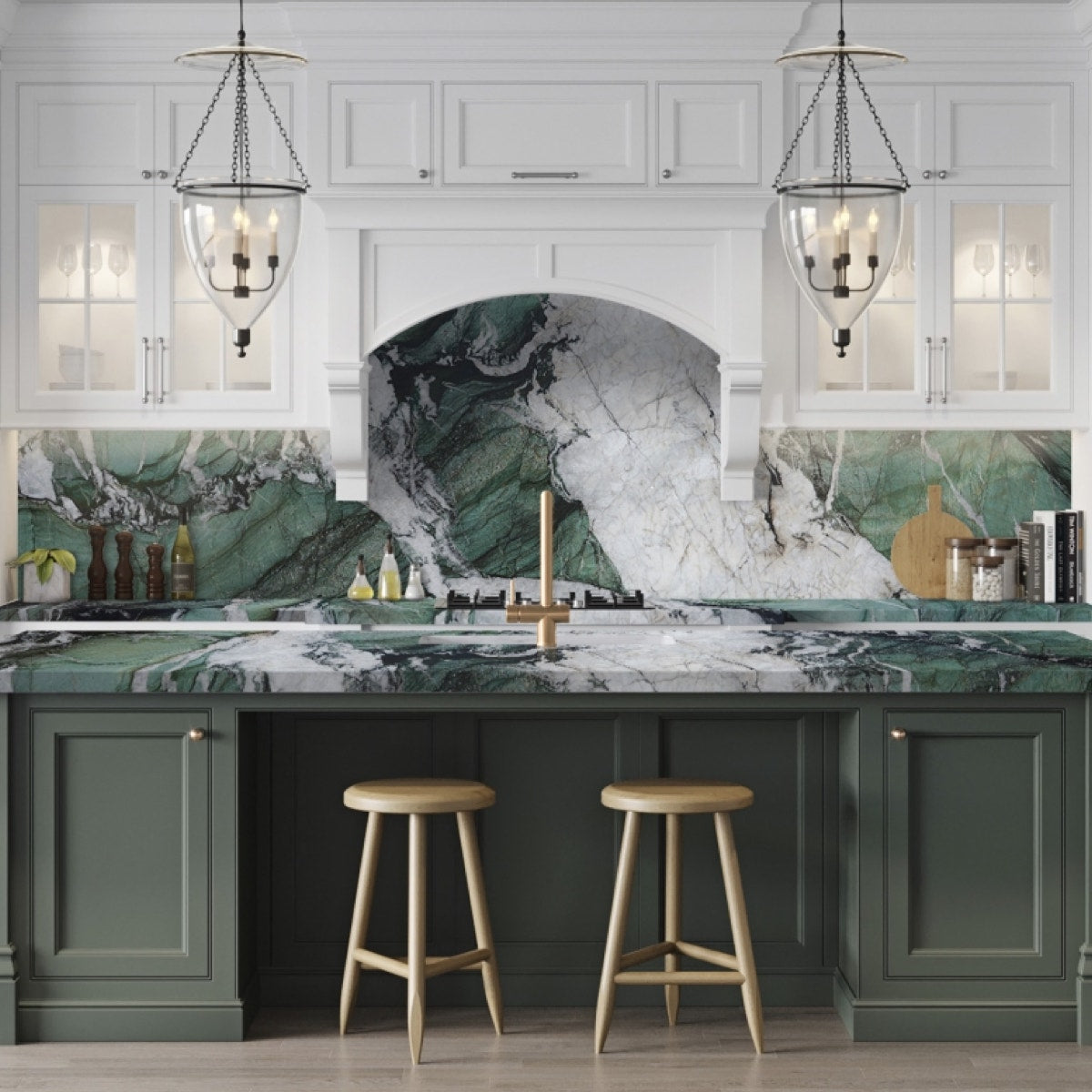 product-1-1 Green Patagonia Quartzite Slabs - Unique & Elegant Natural Stone! – International Marble