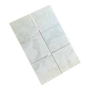 Bianco Namibia Marble Tiles 400x400 Italian Stone