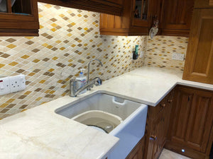 Mix Diamond Natural Stone Mosaic Tiles