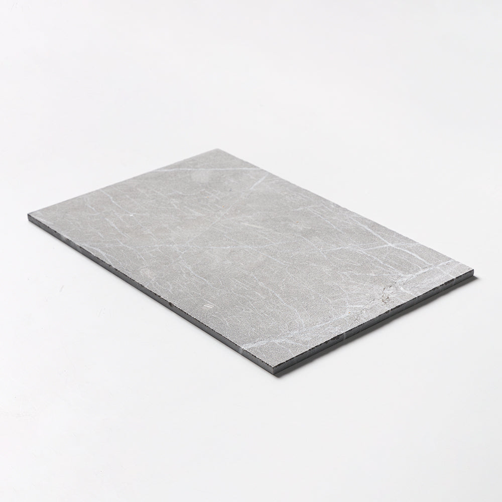 Nero Black Tumbled Marble Tile 406x610mm for rustic interiors