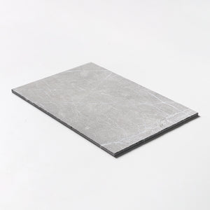 Nero Black Tumbled Marble Tile 406x610mm for rustic interiors