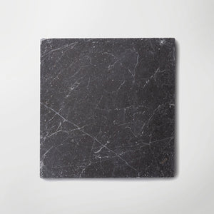 Venetian White / Black Tumbled Marble Tiles