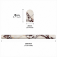 Violetta Honed Marble Pencil Liner Moulding