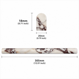 Violetta Polished Marble Pencil Liner Moulding | 305x20x18mm