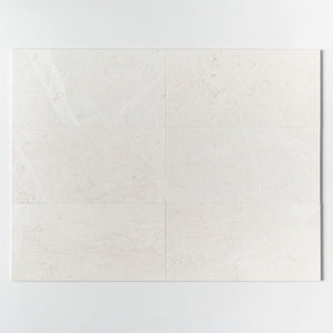 White Emperador Honed Marble Tile