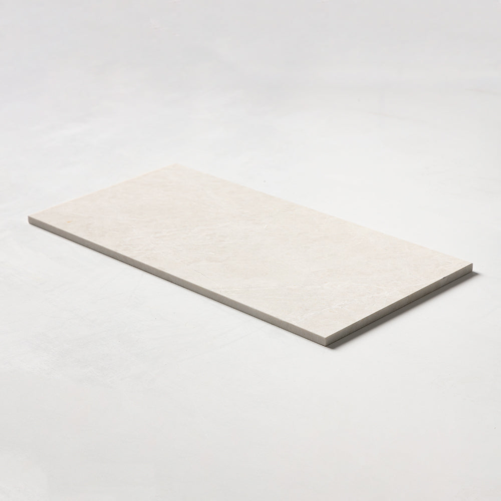 White Emperador Honed Marble Tile