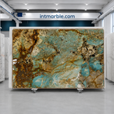 Amazonite Natural Quartzite Slabs
