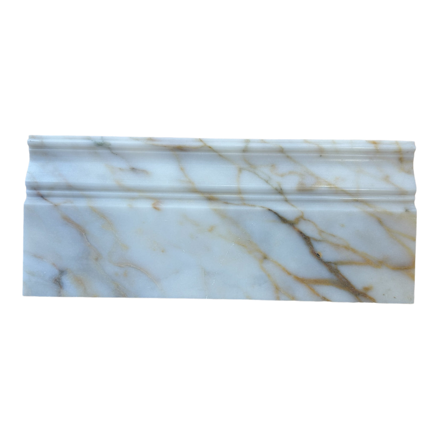 Calacatta Amber Marble Skirting Board 