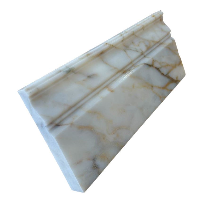 Calacatta Amber Marble Skirting Board