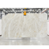 Cristallo Bianco Natural Quartzite Slabs