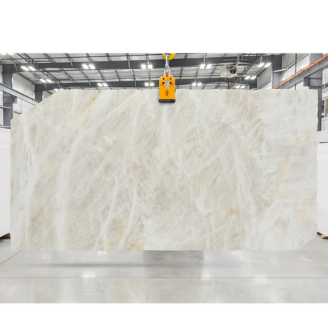 Cristallo Bianco Natural Quartzite Slabs