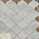 Carrara Polished Arabesque Marble Mosaic