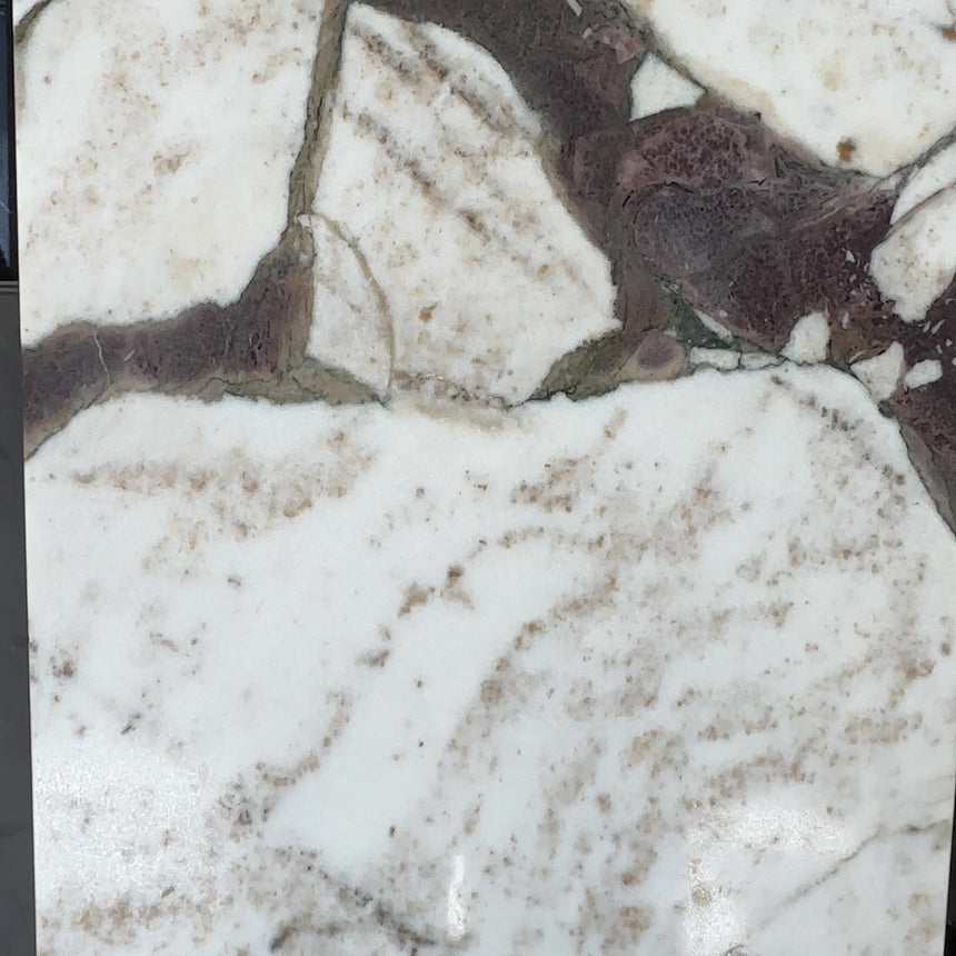 Calacatta Violetta Monet Honed Marble Tiles