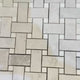 Basket Weave Marble Mosaic Tile With Thassos