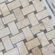 Diana Royal Polished Basketweave Marble Mosaic