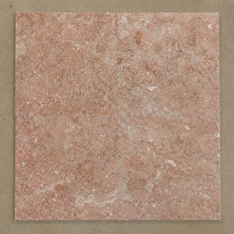 Rossa Verona Pink Italian Polished Marble Tile – 400 × 400 × 10 mm