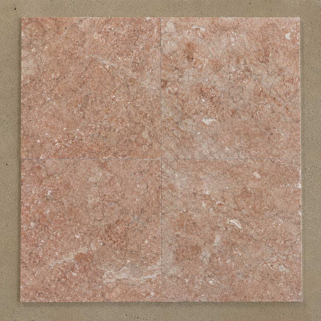 Rossa Verona Pink Italian Polished Marble Tile – 400 × 400 × 10 mm